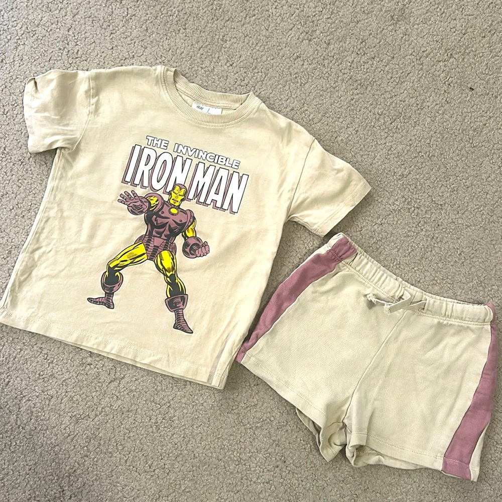 H&M Boys Iron Man Set